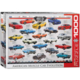 eurographics-american-muscle-car-evolution-puzzle-1000pcs - 1