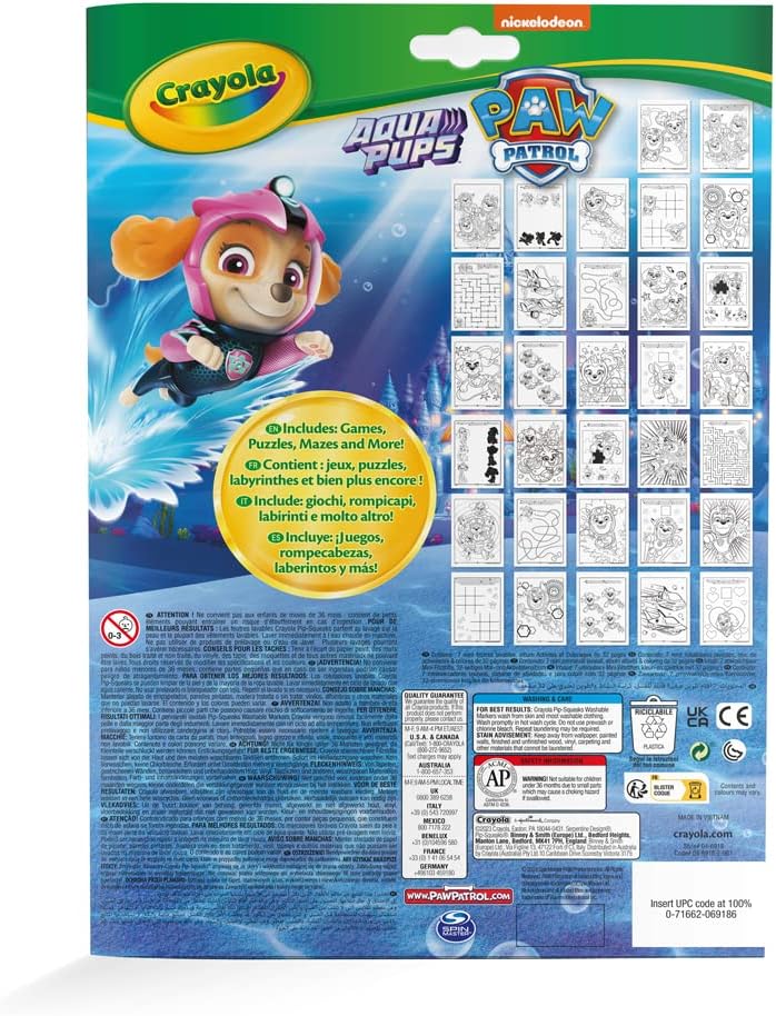 Crayola Paw Patrol Coloring Set - Pack of 32 - Laadlee