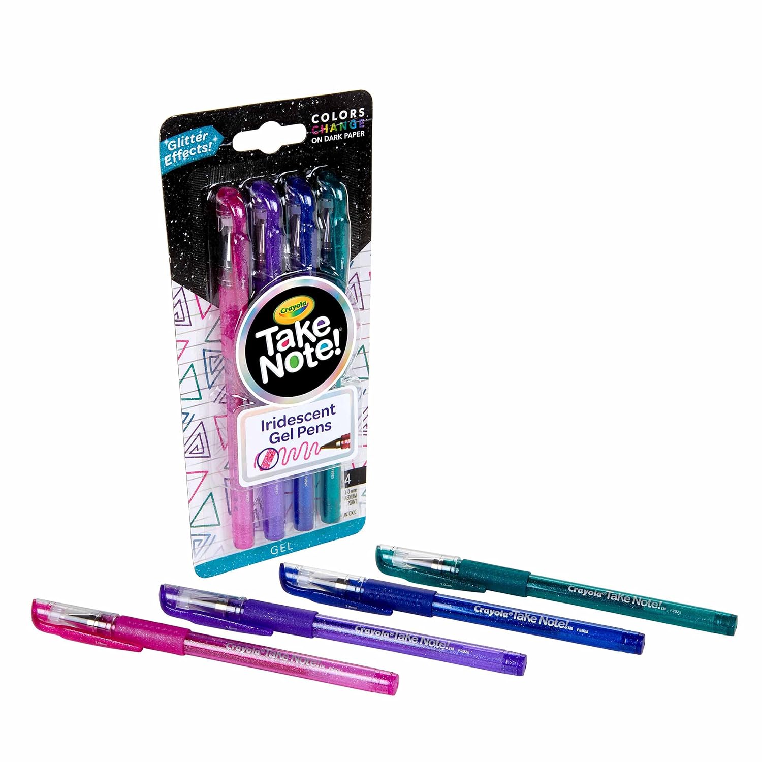 Crayola Iridescent Gel Pens - Pack of 4 - Laadlee