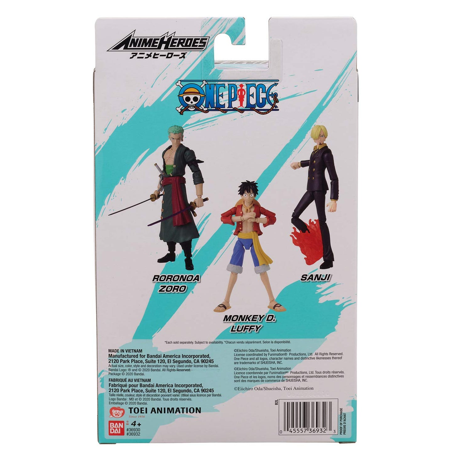 Bandai Anime Heroes One Piece - Roronoa Zoro