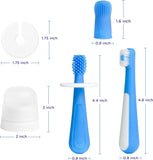 Ubbi 3-Stage Grow With Me Toothbrush Training Set 3pcs - Polaris