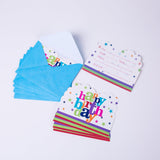 Brain Giggles HAPPY BIRTHDAY Disposable Tableware Set for 6 Kids- 90 Pcs