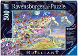 Ravensburger Unicorn and butterflies Jigsaw Puzzle - 500pcs