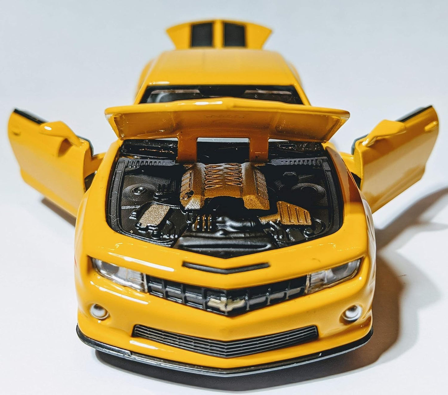 MSZ Chevrolet Camaro SS Car 1:32 Die-Cast Replica - Yellow - Laadlee