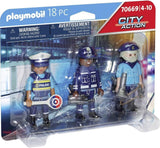 Playmobil Police Figure Set