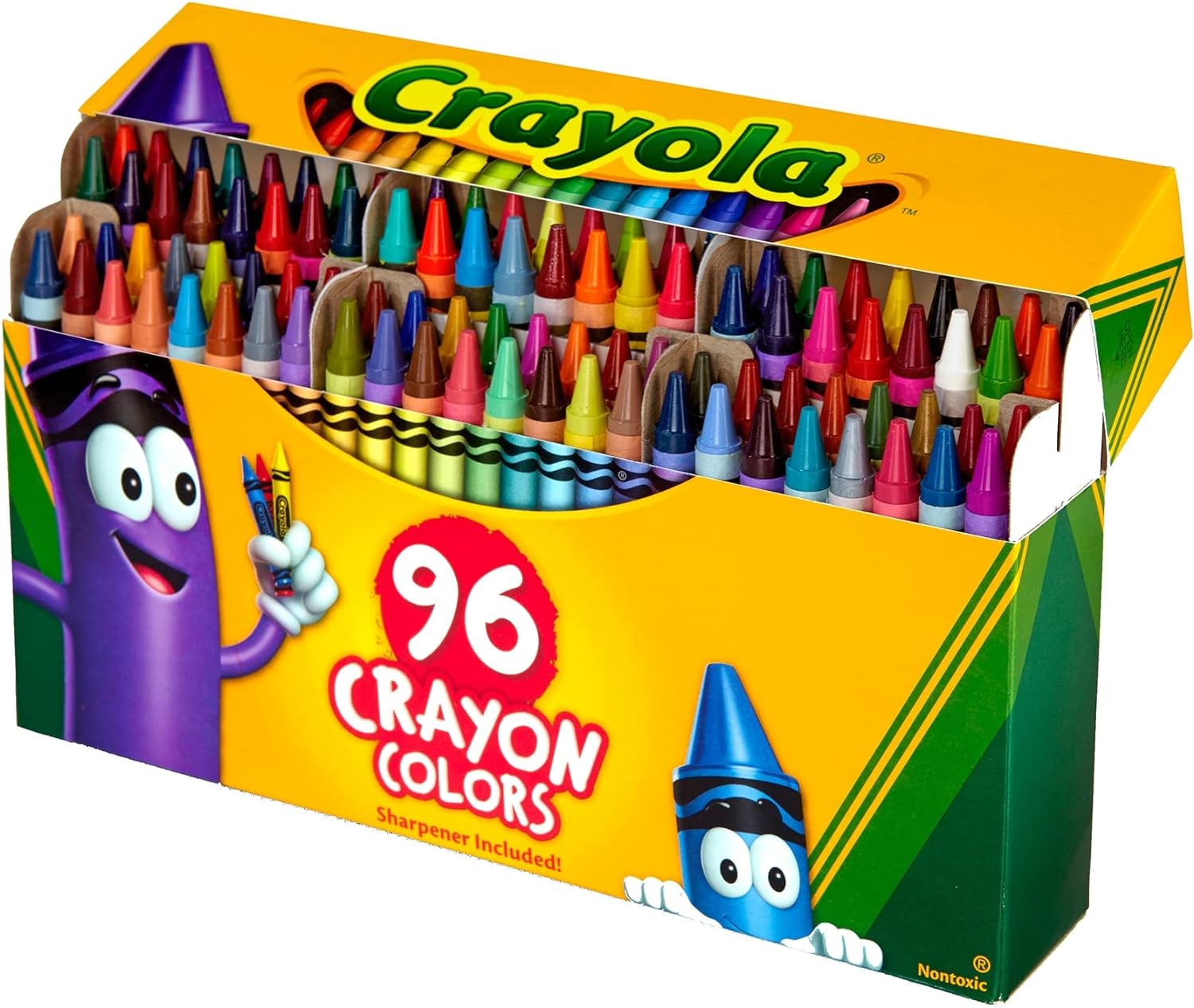 Crayola Crayons - Pack of 96 - Laadlee