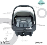 Moon Bibo Baby Car Seat - Brown
