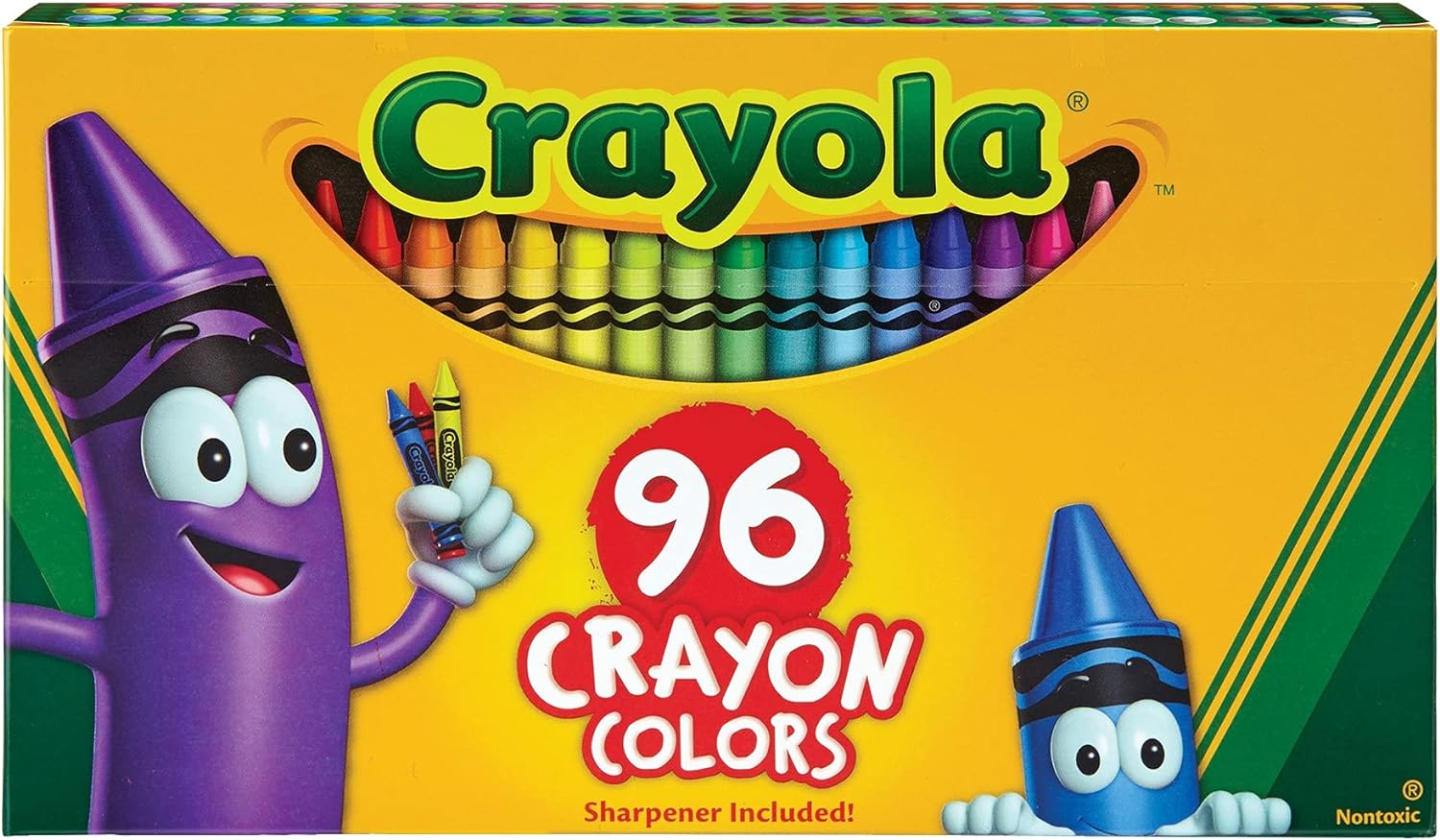 Crayola Crayons - Pack of 96 - Laadlee