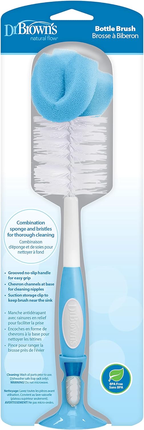 Dr. Brown's Standard Bottle Brush - Blue - Laadlee