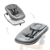 Hauck Highchair Bouncer - Dark Grey Melange
