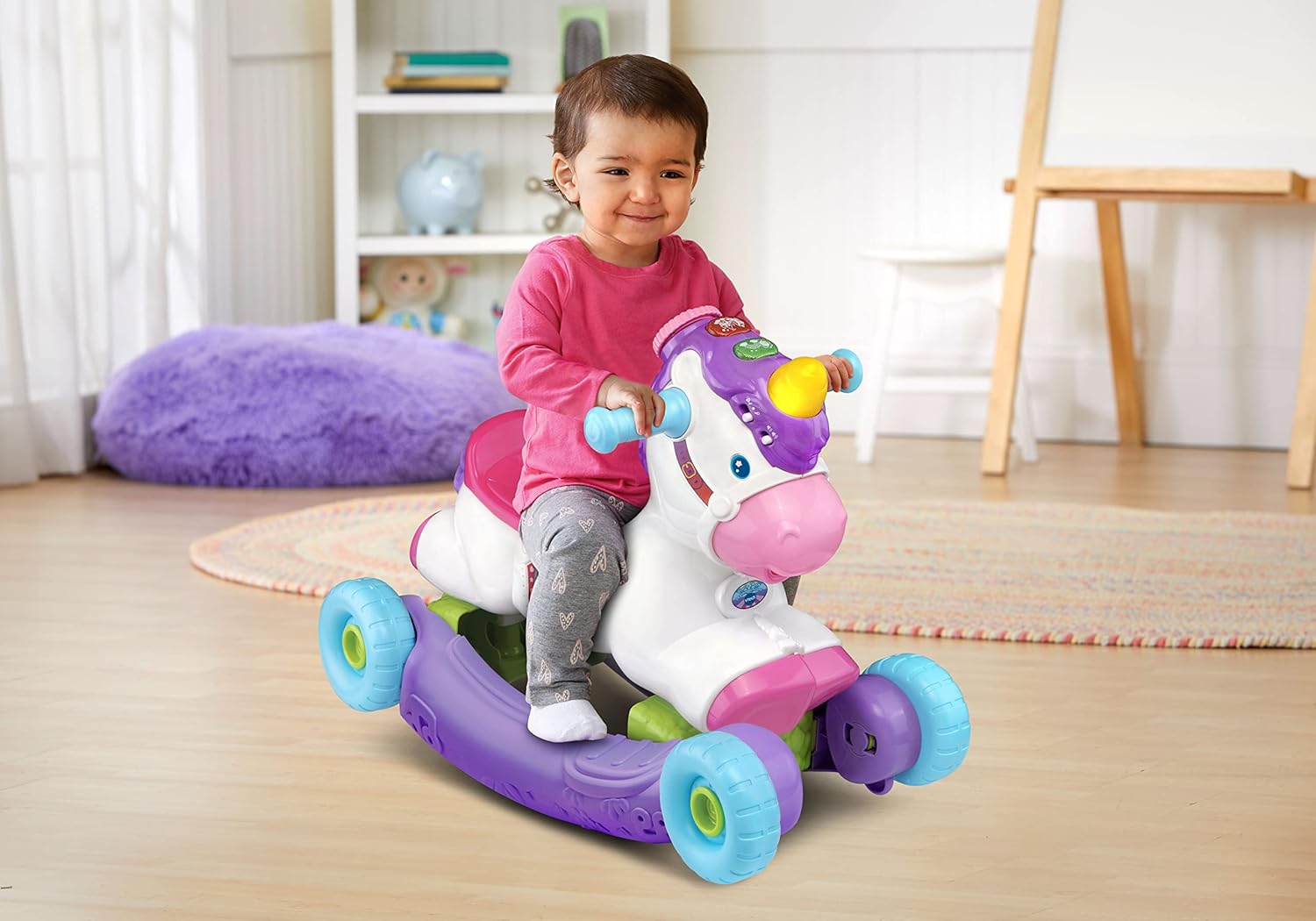 Vtech Rocking Unicorn VTech Rock & Ride Unicorn Online in UAE | Laadlee