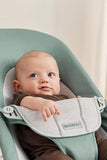 BabyBjorn Fabric Seat Bouncer Balance Soft, Woven/Jersey - Light Sage/Grey