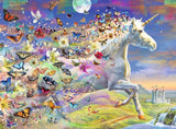 Ravensburger Unicorn and butterflies Jigsaw Puzzle - 500pcs