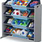 Delta Children 12 Bin Plastic Organizer - Blue