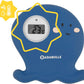 Badabulle Octopus Digital Bath Thermometer - Blue - Laadlee