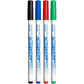 BIC Velleda Whiteboard Pens Fine Bullet Nib - Assorted Colours  - Pack of 4+1