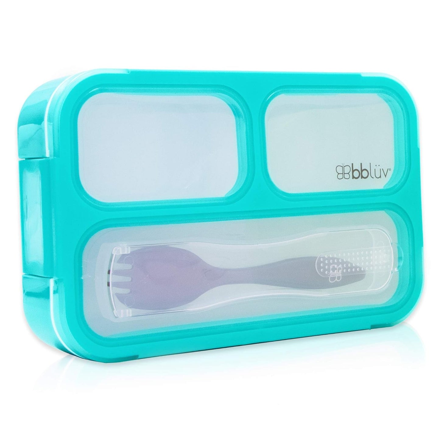 Bbluv Bento Lunch Box - Aqua - Laadlee