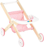 Hape Wooden Stroller For Baby Dolls