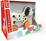 Hape Wooden Dalmatian Push And Pull Along Toy