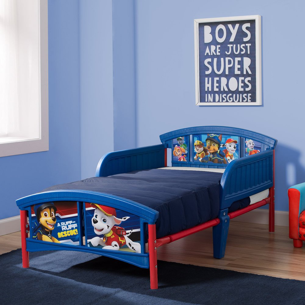 Delta Children Paw Patrol Plastic & Metal Toddler Bed