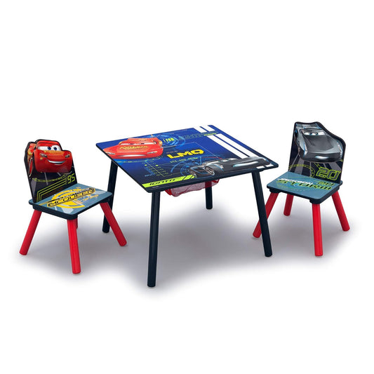 Delta Children Cars Table & Chair Set With Storage