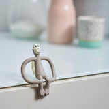 Matchstick Monkey Original Teether - Grey