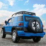 MSZ Toyota FJ Cruiser Car 1:32 Die-Cast Replica - Blue - Laadlee