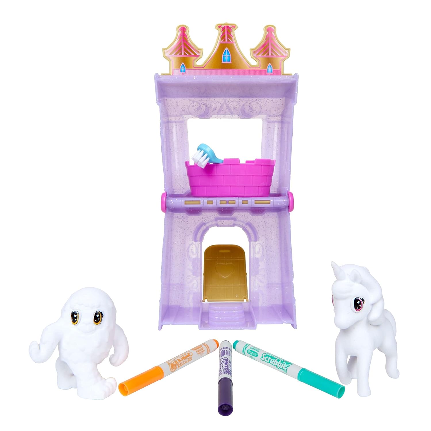 Crayola Scribble Scrubbie Peculiar Pets Palace Playset - Laadlee