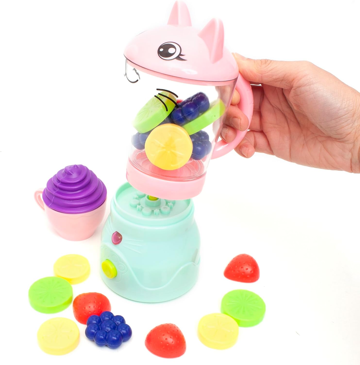 Zoo Troop Kitty Blender With Accessories - Laadlee