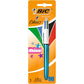 BIC Shine Retractable Ballpoint Pens Assorted - Pack of 1