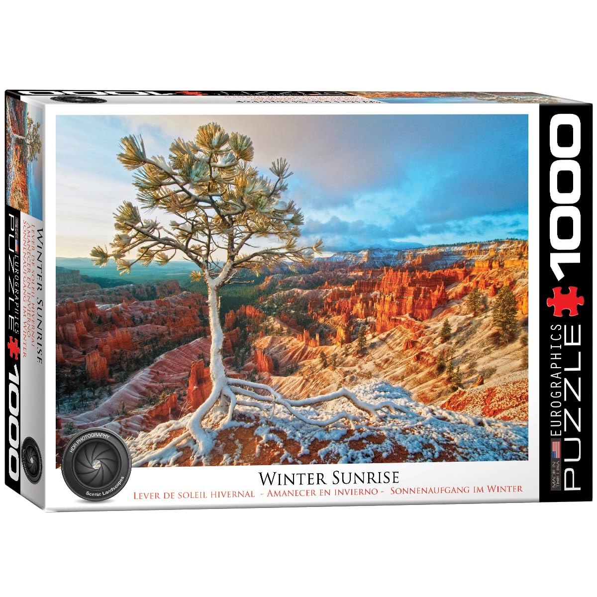 eurographics-winter-sunrise-puzzle-1000pcs - 1