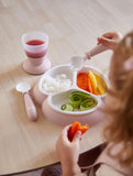 BabyBjorn Baby plate Set - Powder Pink (Pack of 2)