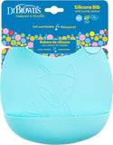 Dr. Brown's Silicone Bib - Turquoise - Laadlee