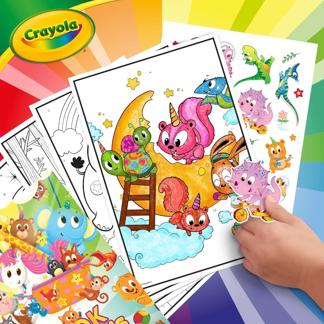Crayola Animal Pals Big Coloring Book - 288 Pages - Laadlee