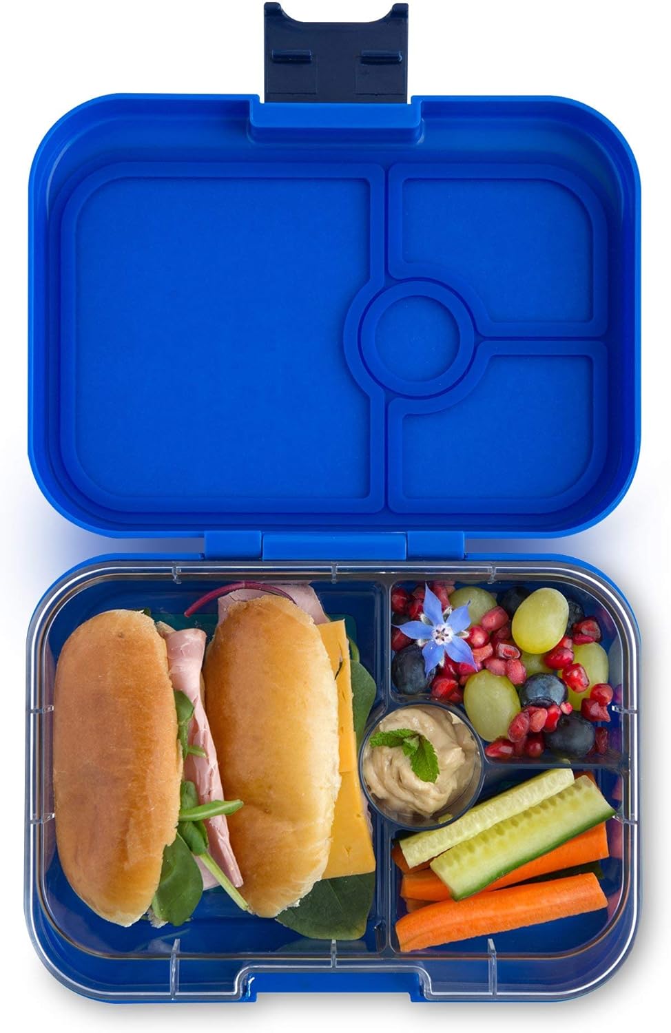 Yumbox 4 Compartment Lunch Box -  Neptune Blue