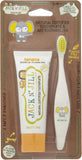 Jack N' Jill Tooth Buddy Combo of Banana Toothpaste & Ellie Toothbrush