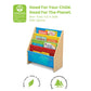 Delta Children Book Rack Natural/Primary