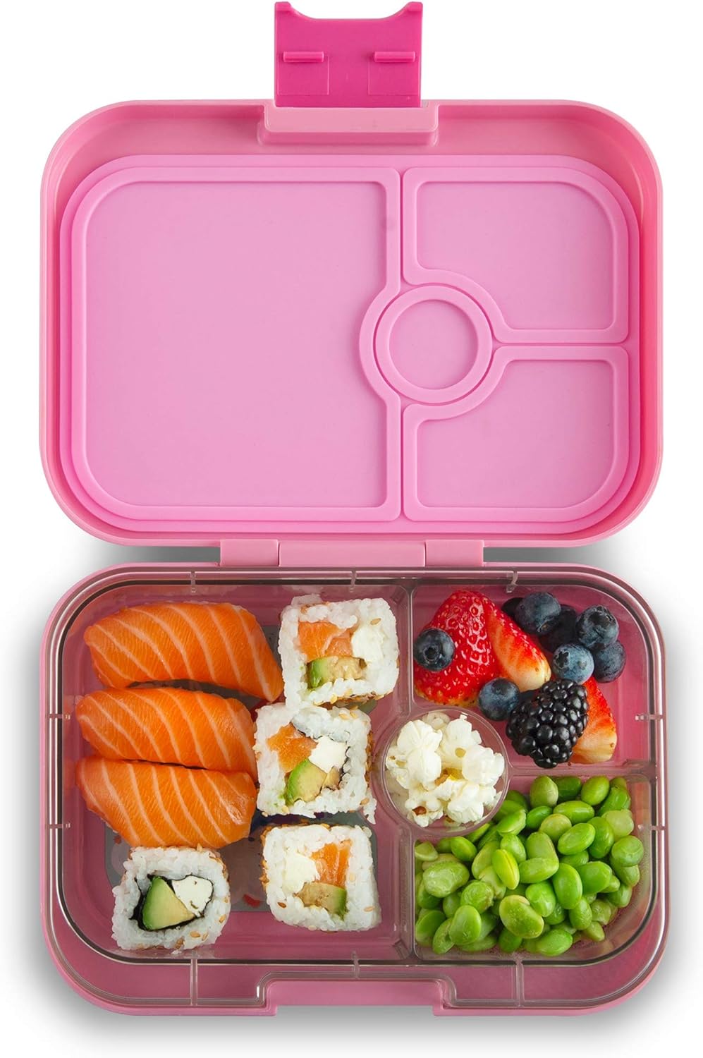 Yumbox Panino  4 Compartment Rainbow Lunch Box - Power Pink