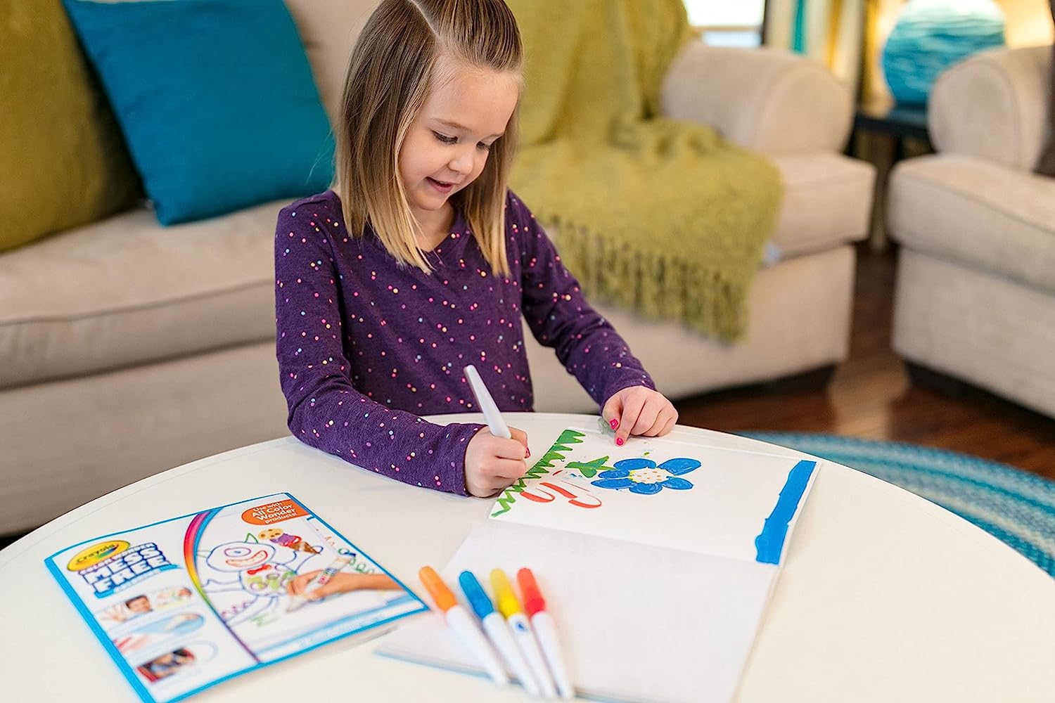 Crayola Color Wonder Paintbrush Pens  - Pack of 5 - Laadlee