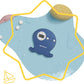 Badabulle Octopus Digital Bath Thermometer - Blue - Laadlee