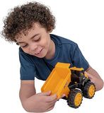 D-Power Teamsterz  JCB 10" Dump Truck Sand Tool and Helmet Playset