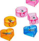 Nataraj Neon Sharpener Assorted Shape Pet Pack - 11Pcs