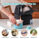 NCVI Baby Formula Dispenser On The Go - Blue