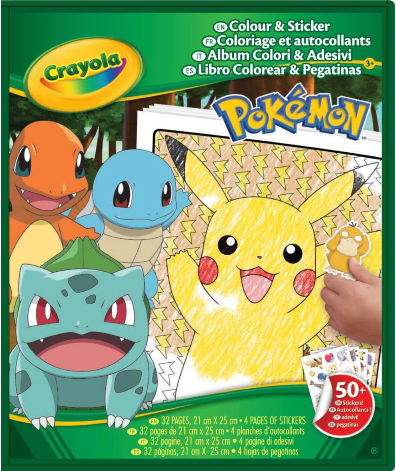 Crayola Pokemon Coloring and Activity Album - Laadlee