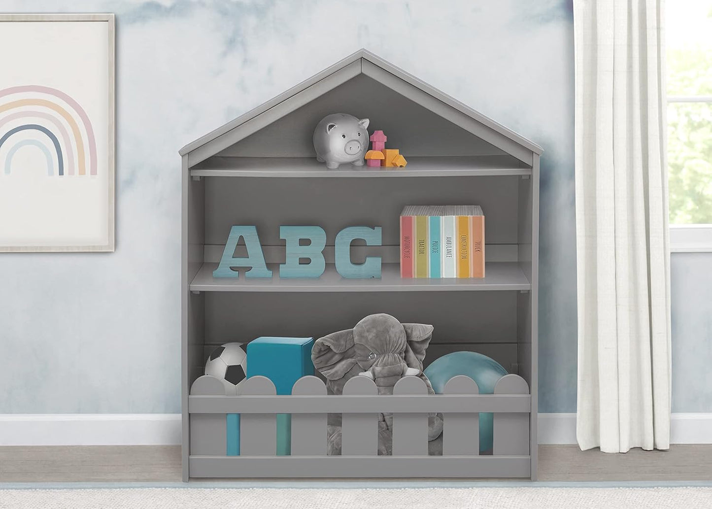 Delta Children Happy Home Storage Bookcase