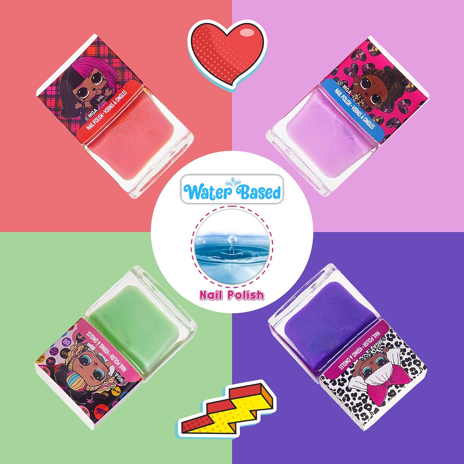 Townley Girl Lol Surprise - Cosmetic Case Set - Laadlee