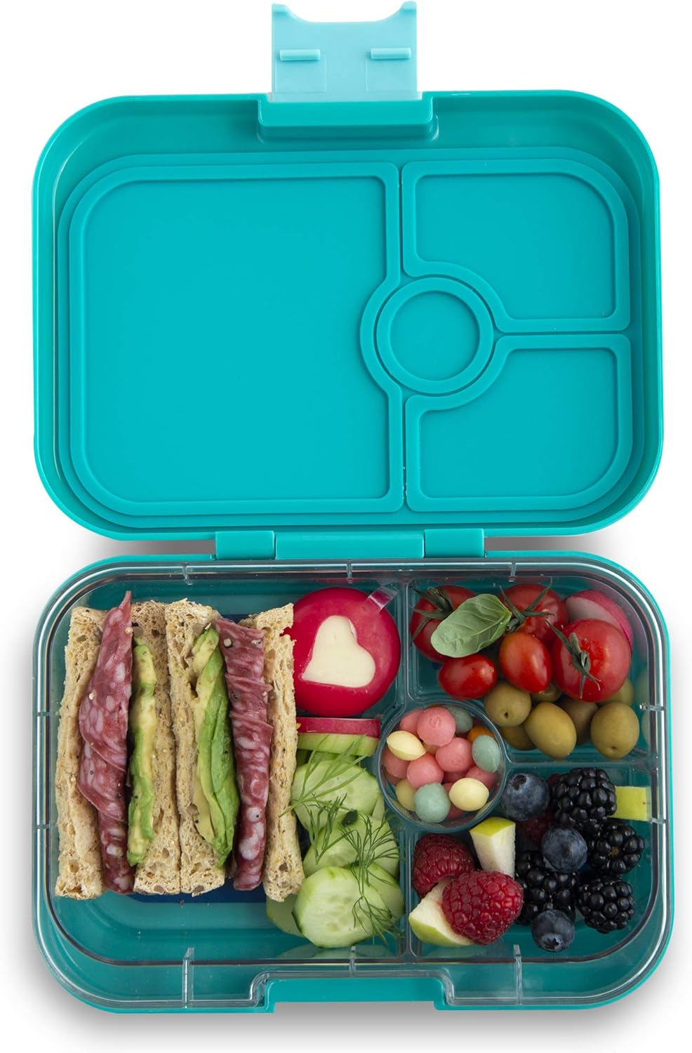 Yumbox Panino 4 Compartment Lunch Box - Kashmir Blue