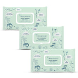 Omumsie Soft as Snowball 99% Water & Plant-based Baby Wipes - 60pcs x 3 Packs