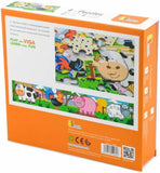 Viga 4-Puzzle Set - Farm