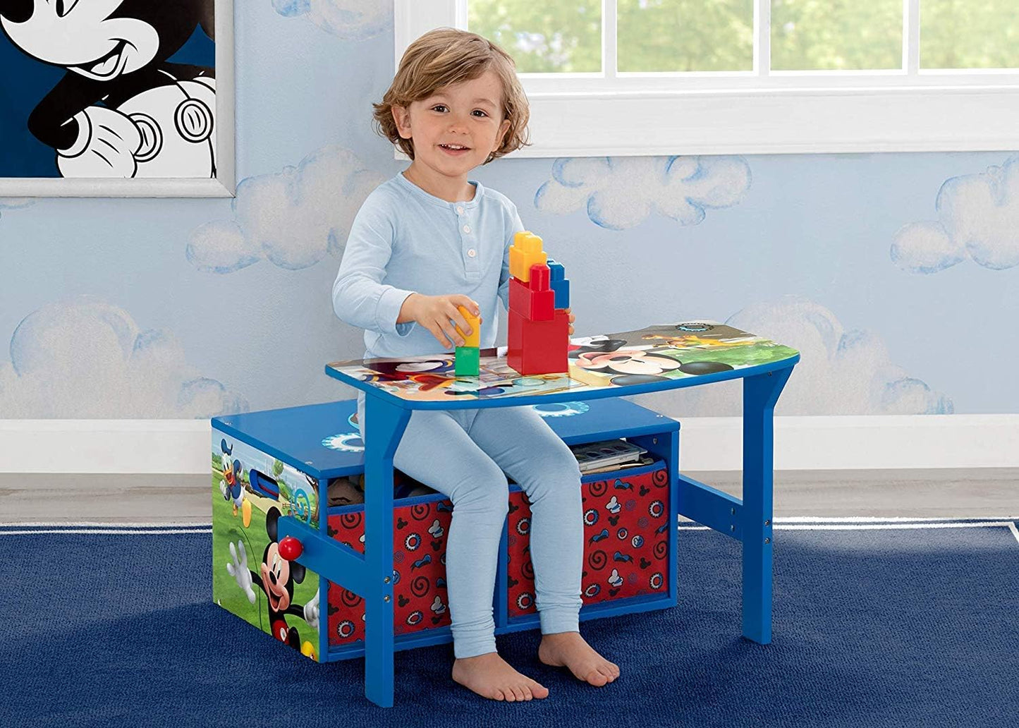 Delta Children Mickey Activity Bench